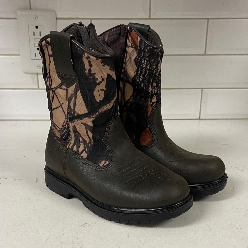 Deer Stags Kids' Tour Waterproof Boot Camouflage 11 Little Kid Western Boots